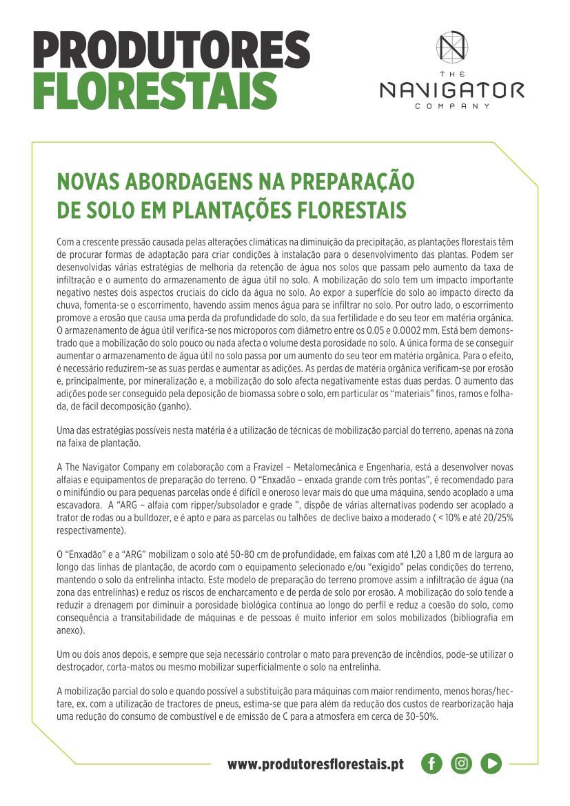 Artigo rearborização e alteraçõeses climáticas - versão produtores