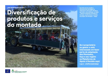 LIFE MONTADO-ADAPT: Diversificação de Produtos e serviços ... Imagem 1