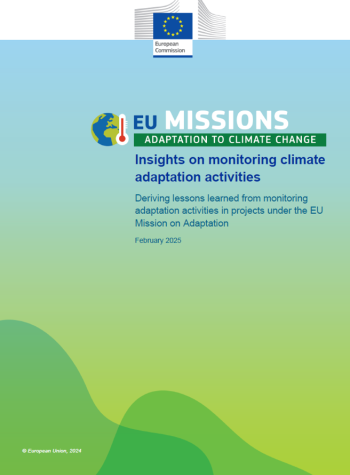 EU MISSIONS - Adaptation to Climate Change. Insights on ... Imagem 1