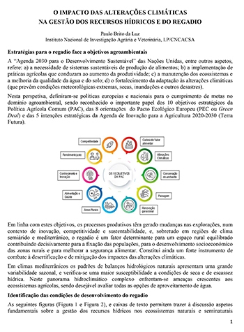 O IMPACTO DAS ALTERAÇÕES CLIMÁTICAS NA GESTÃO DOS RECURSOS ... Imagem 1