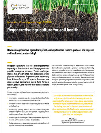 Regenerative Agriculture for Soil Health Imagem 1